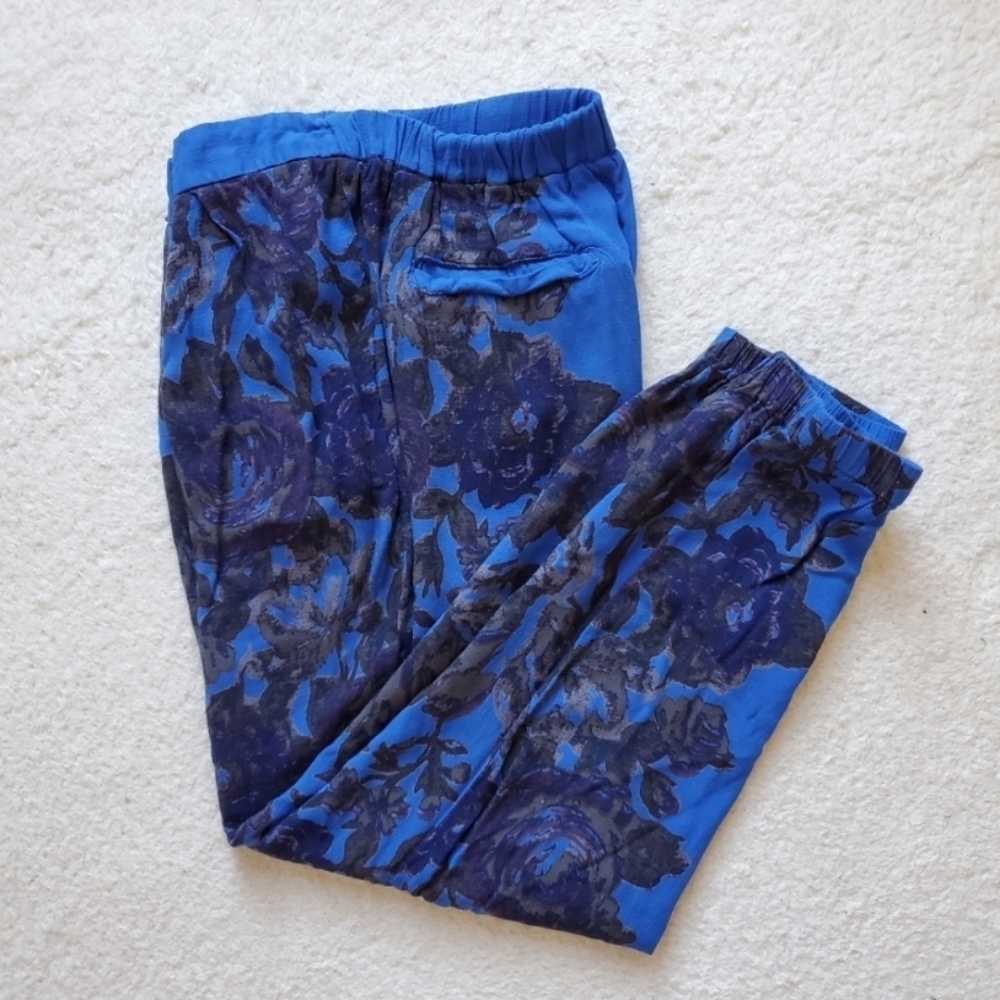 Electric blue pants